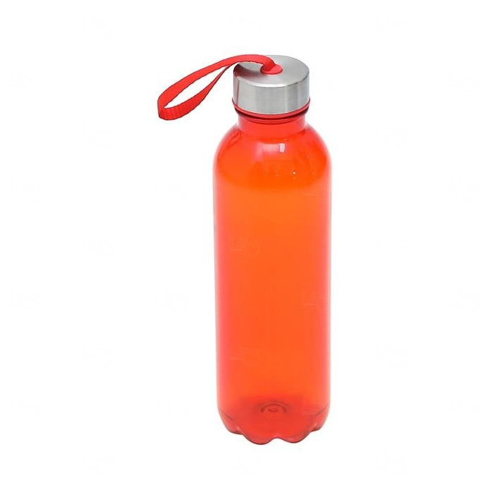 Garrafa PET 600ml com Tampa de Metal Personalizado 