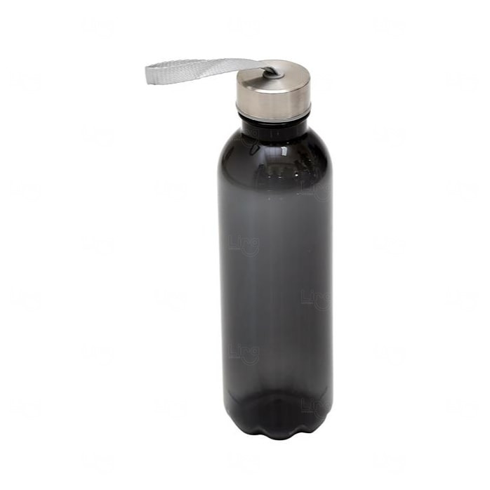 Garrafa PET 600ml com Tampa de Metal Personalizado 