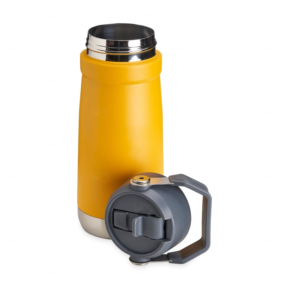 Garrafa Térmica 550ml com Bico Flip Personalizada 