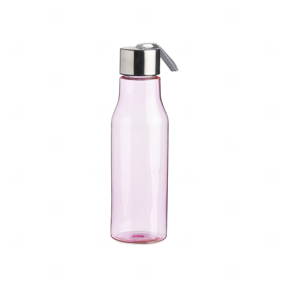 Garrafa Plástica 600ml com Tampa de Alumínio Personalizada 