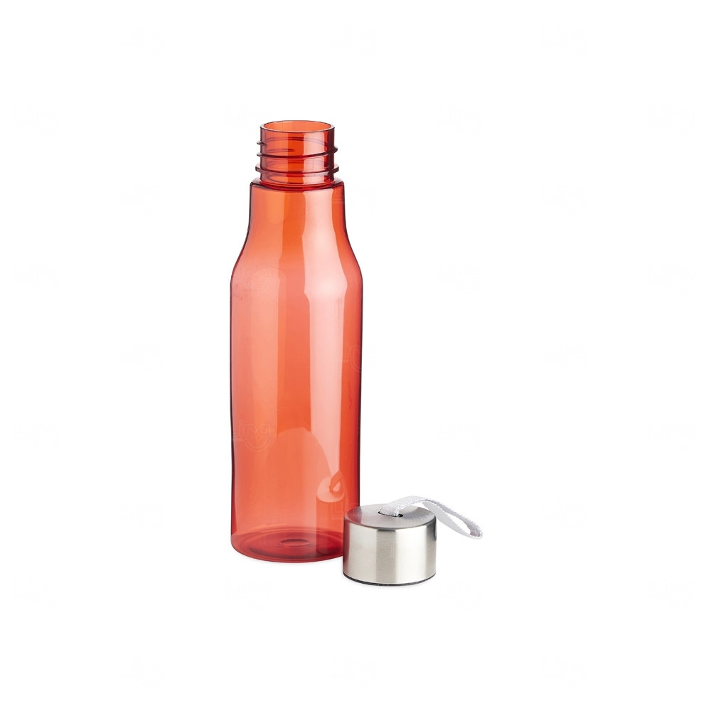 Garrafa Plástica 600ml com Tampa de Alumínio Personalizada 