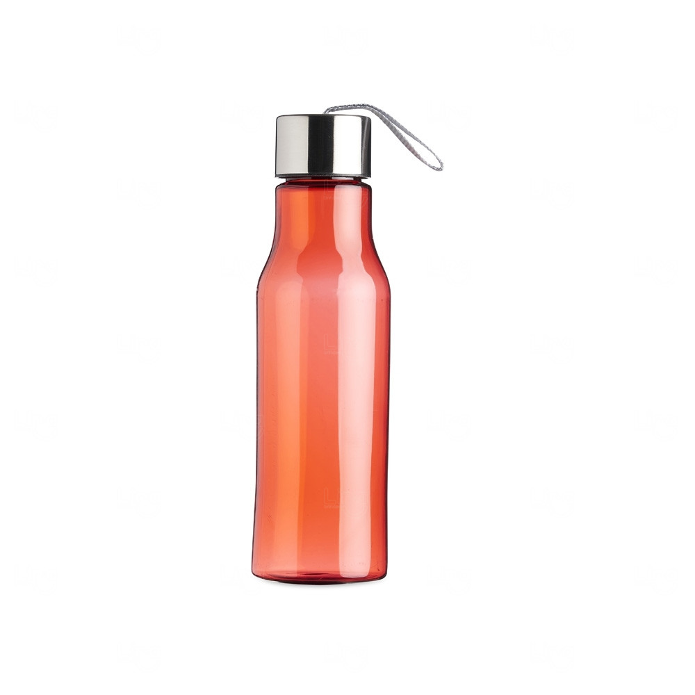 Garrafa Plástica 600ml com Tampa de Alumínio Personalizada 