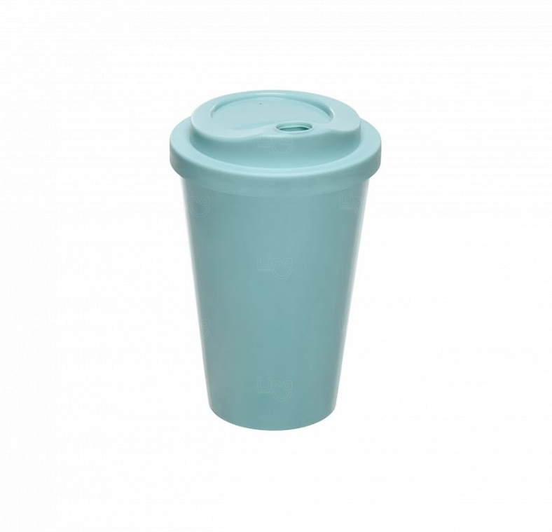 Copo de Café 350ml com Tampa Personalizado 