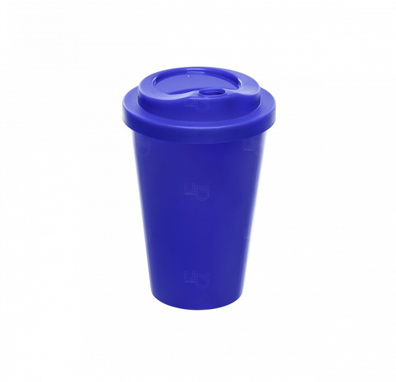 Copo de Café 350ml com Tampa Personalizado 