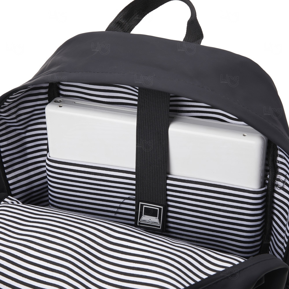 Mochila 30L Couro Sintético Impermeável Personalizada 