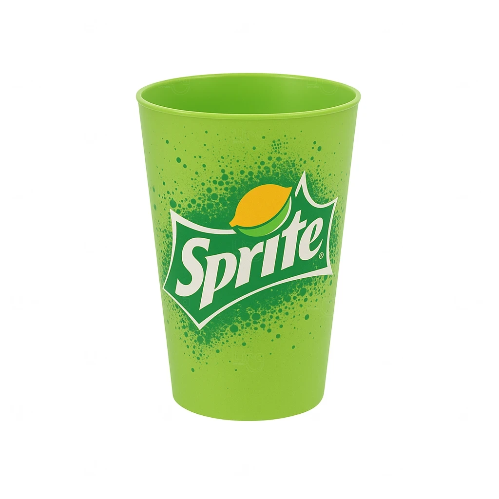 Copo In Mold Label Personalizado - 550 ml Verde Claro