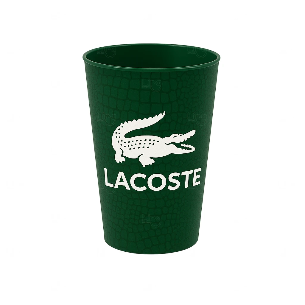 Copo In Mold Label Personalizado - 550 ml Verde Escuro