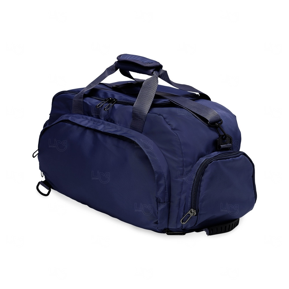 Bolsa Esportiva 28L Impermeável Personalizada Azul