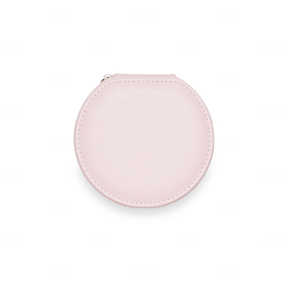Porta-Joias em Couro Sintético Personalizado - 5x11x10cm 