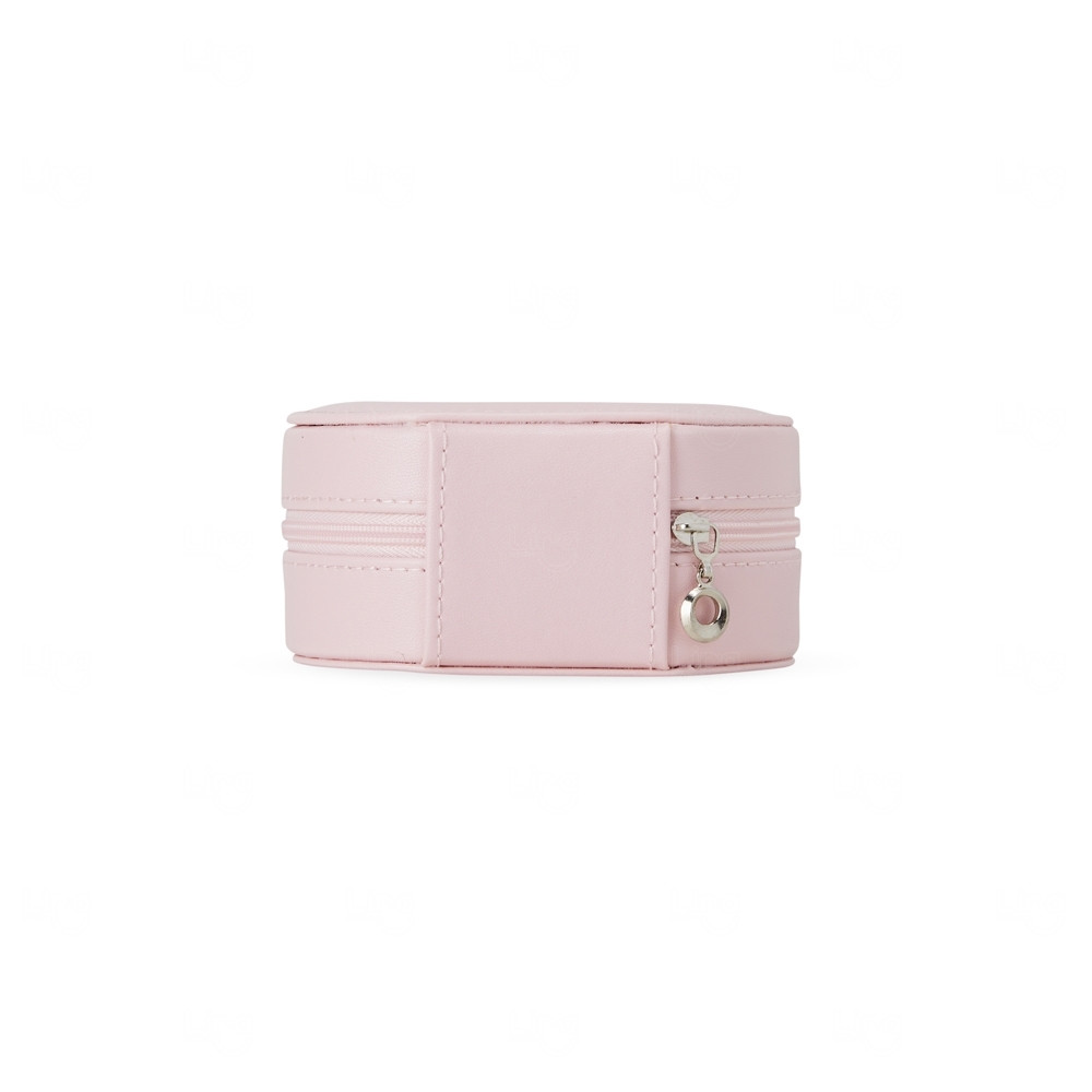 Porta-Joias em Couro Sintético Personalizado - 5x11x10cm 