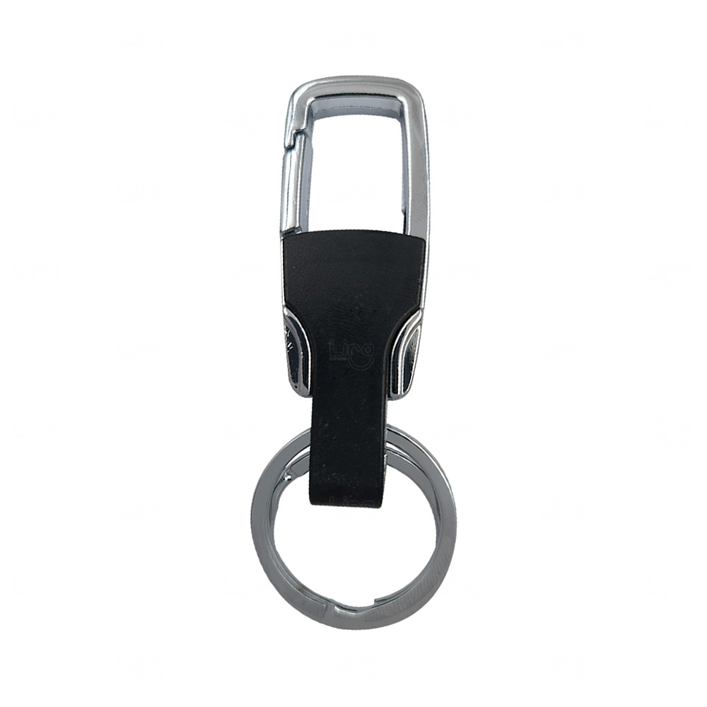 Chaveiro de Metal Com Mosquetão Personalizado 