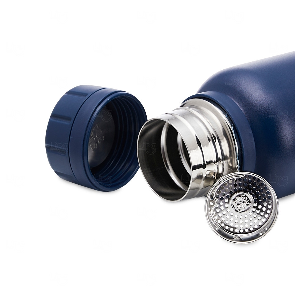 Garrafa Térmica Inox 1L com Infusor Personalizada 