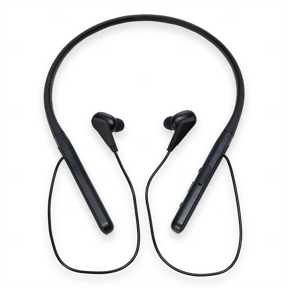 Fone de Ouvido Bluetooth com Haste para Pescoço Personalizado 