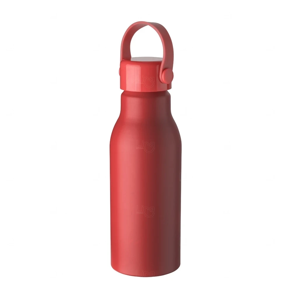 Garrafa Alumínio 700ml Personalizada Vermelho