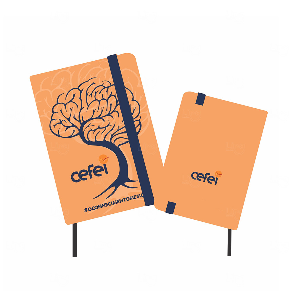 Moleskine 100% Personalizada Feita do Zero - 14 x 9 cm 