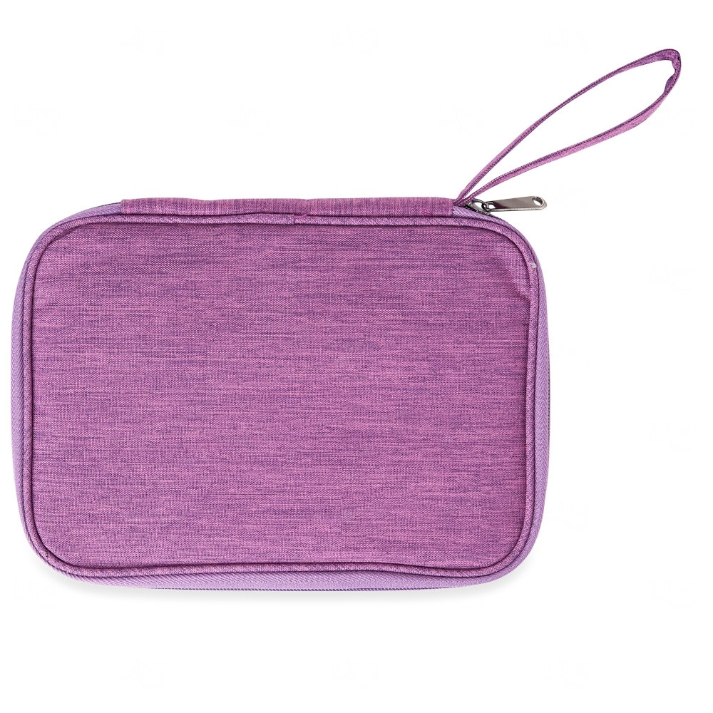 Case Organizador de Cabos Personalizado Roxo
