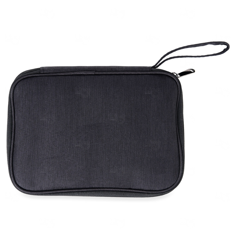 Case Organizador de Cabos Personalizado Preto