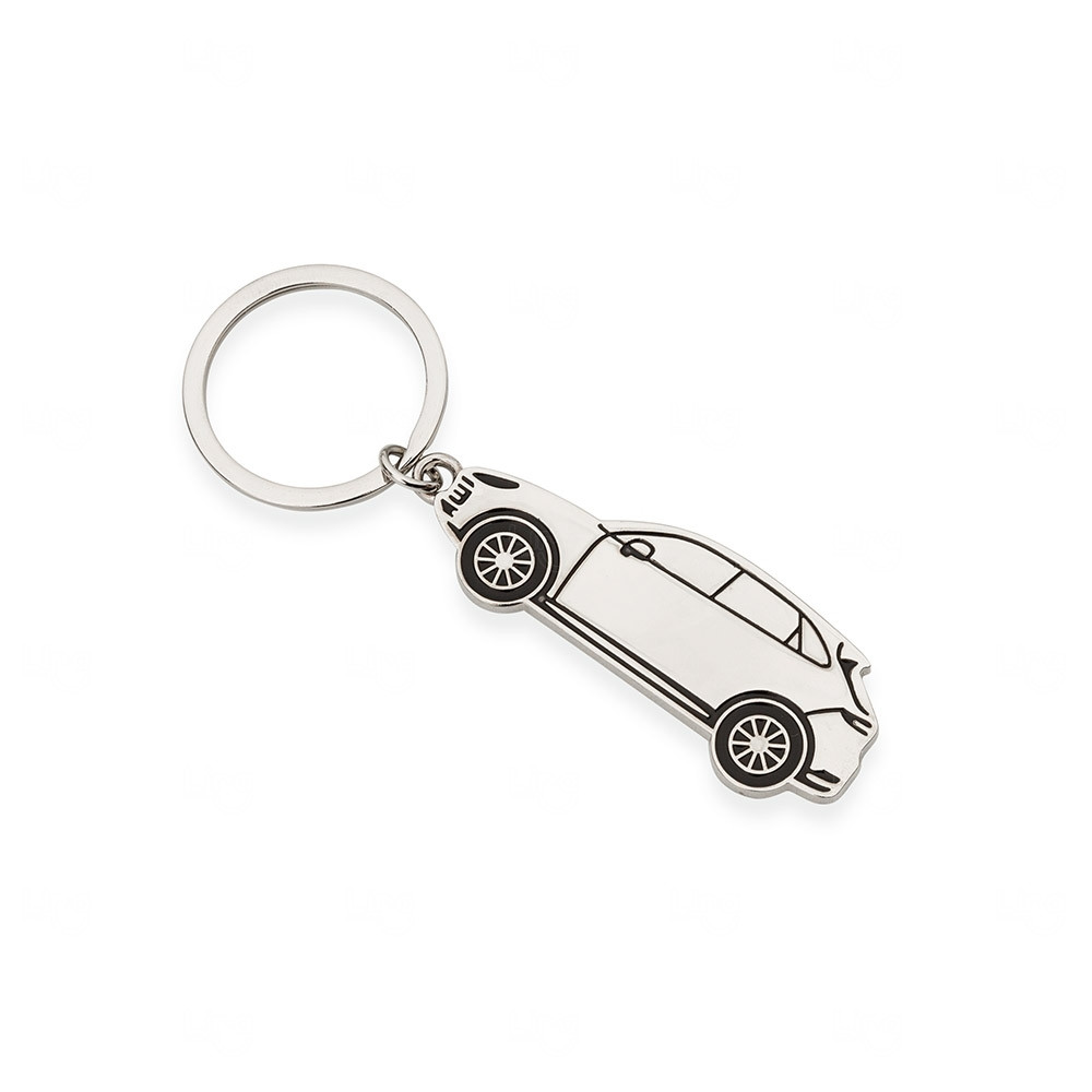 Chaveiro de Metal Formato Carro Personalizado Brilhante