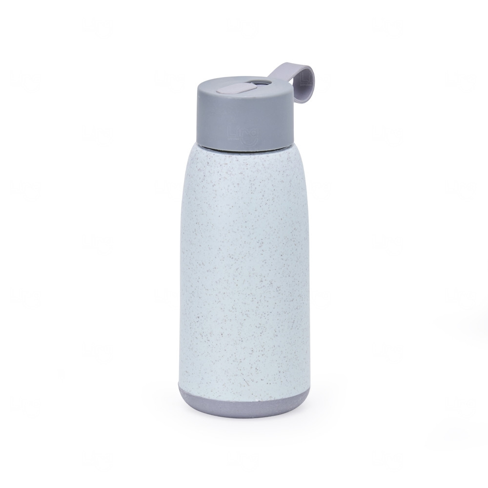 Garrafa de Vidro com Revestimento Fosco Personalizada - 350ml 