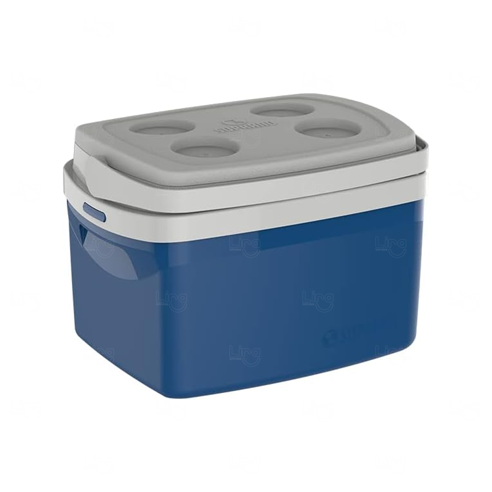 Caixa Térmica 12L com Porta-Copos Personalizado 