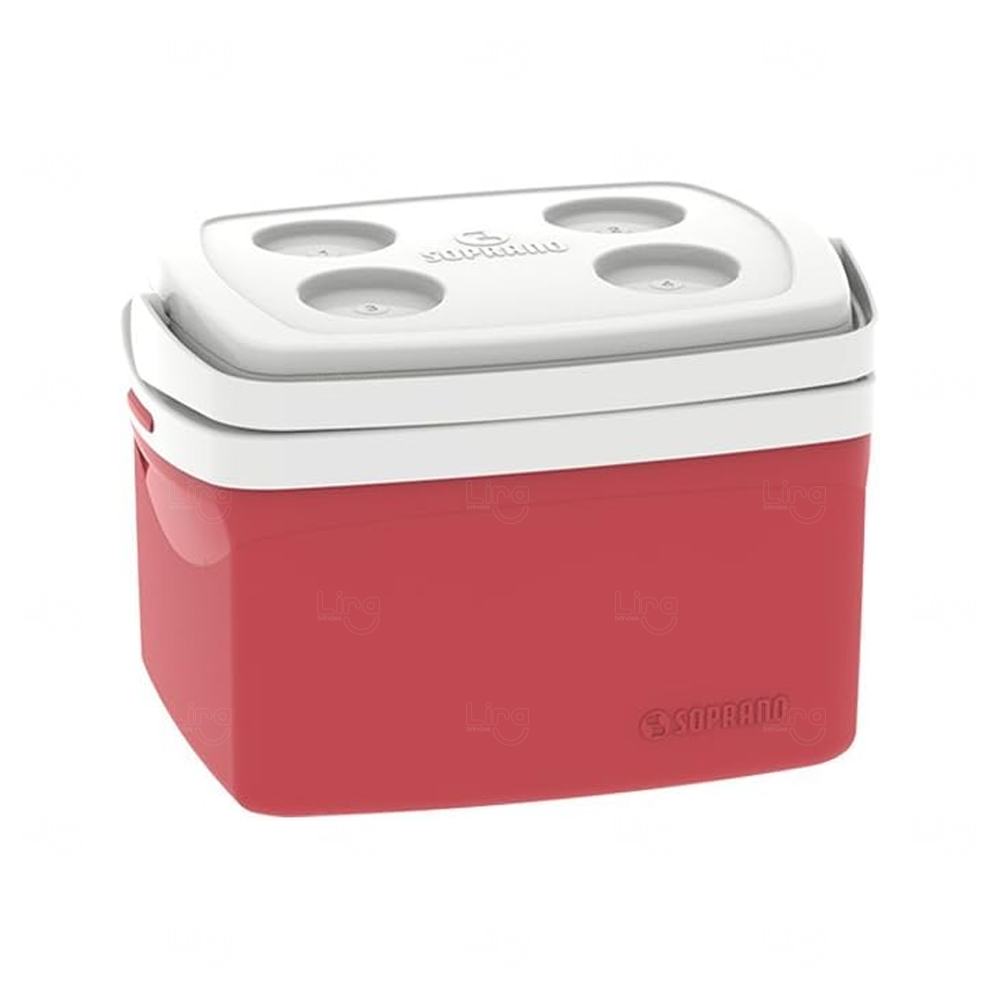 Caixa Térmica 12L com Porta-Copos Personalizado 