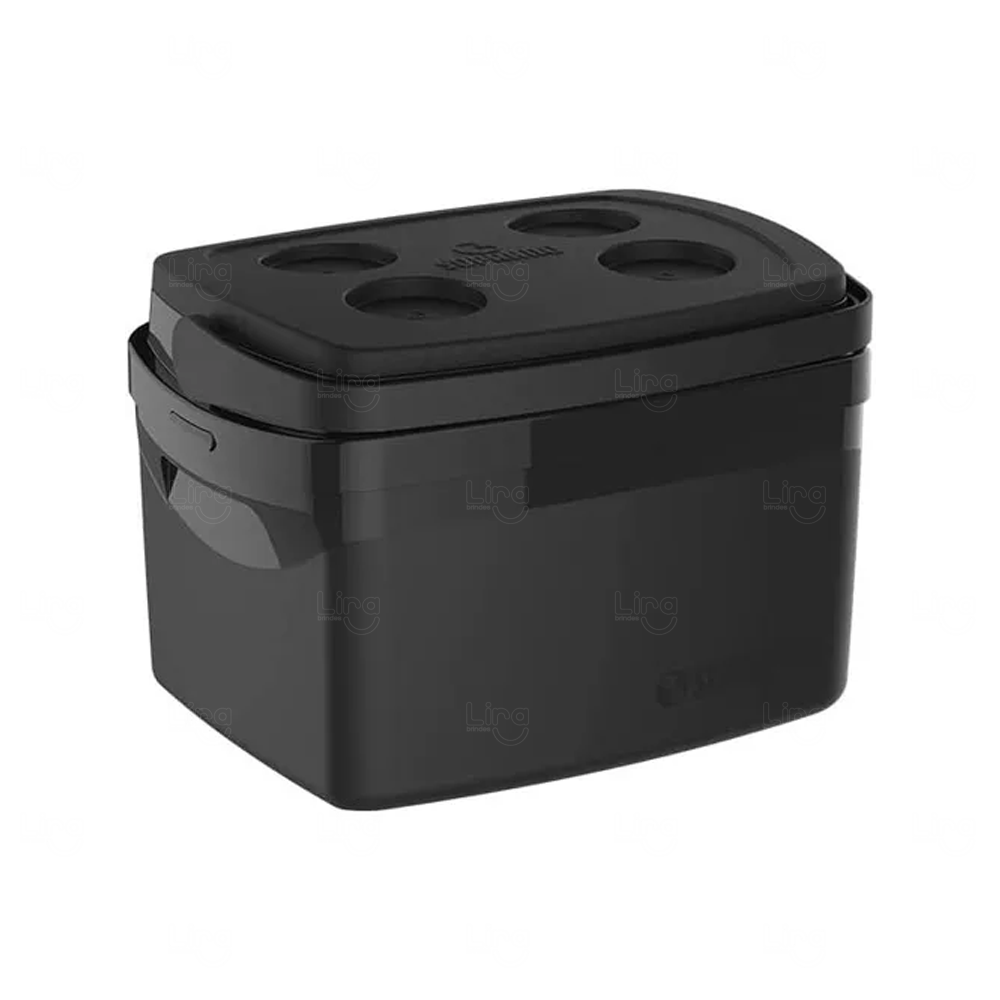 Caixa Térmica 12L com Porta-Copos Personalizado 