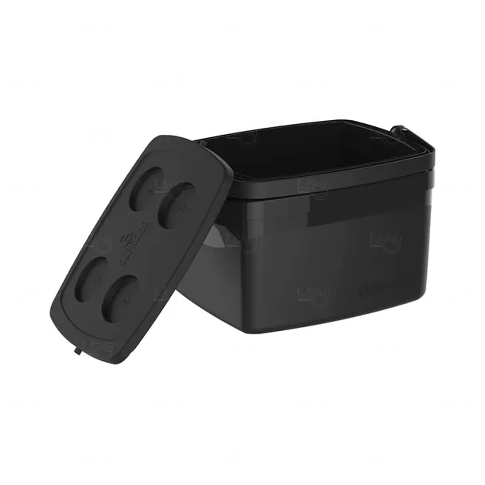 Caixa Térmica 12L com Porta-Copos Personalizado 