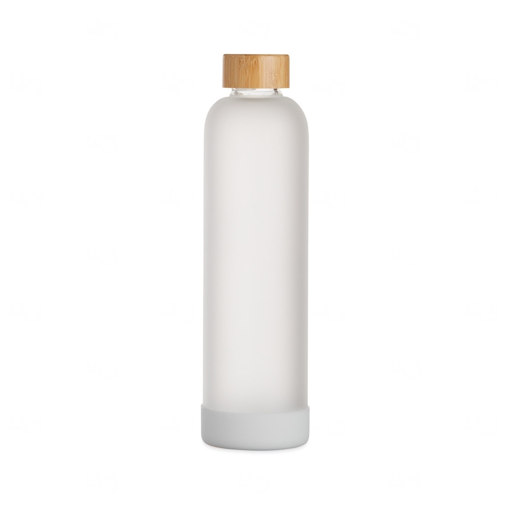 Garrafa de Vidro 1L - Personalizada Branco