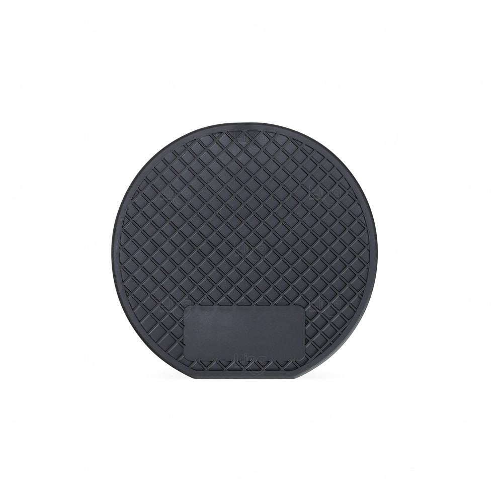 Porta Copo em PVC Personalizado Preto