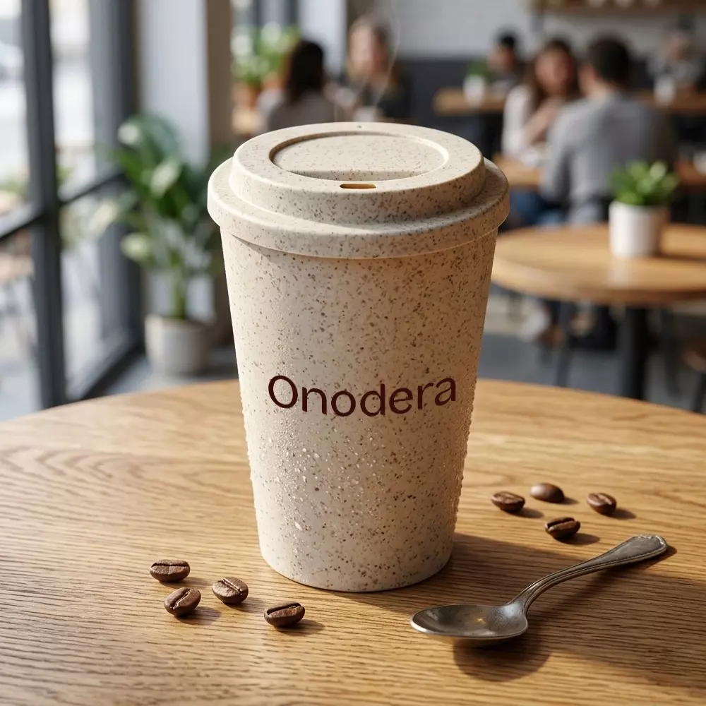 Copo Ecológico Fibra de Arroz Personalizado - 450ml 