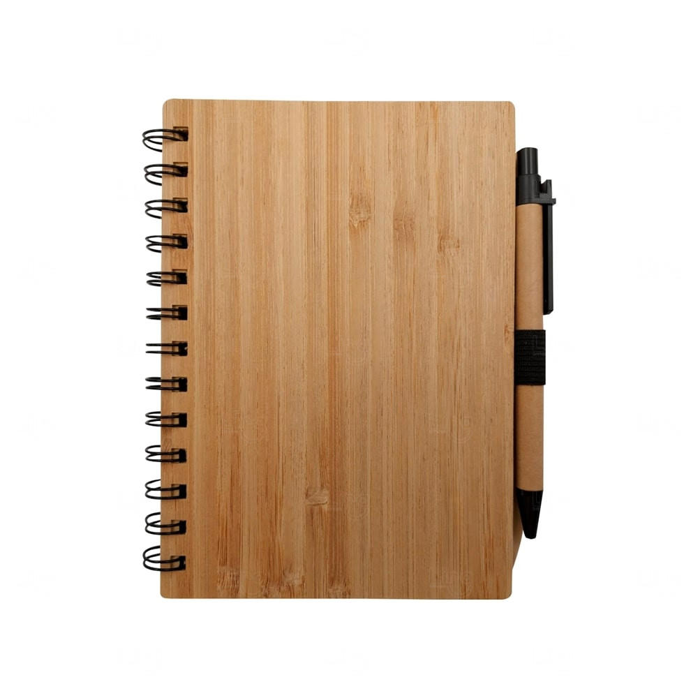 Caderneta Ecológica com Caneta Personalizada - 18 x 14 cm 