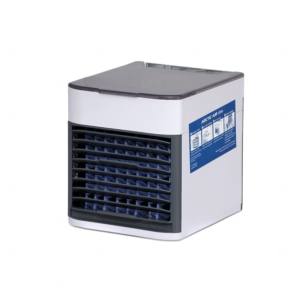 Mini Climatizador de Ar Portátil Personalizado Branco