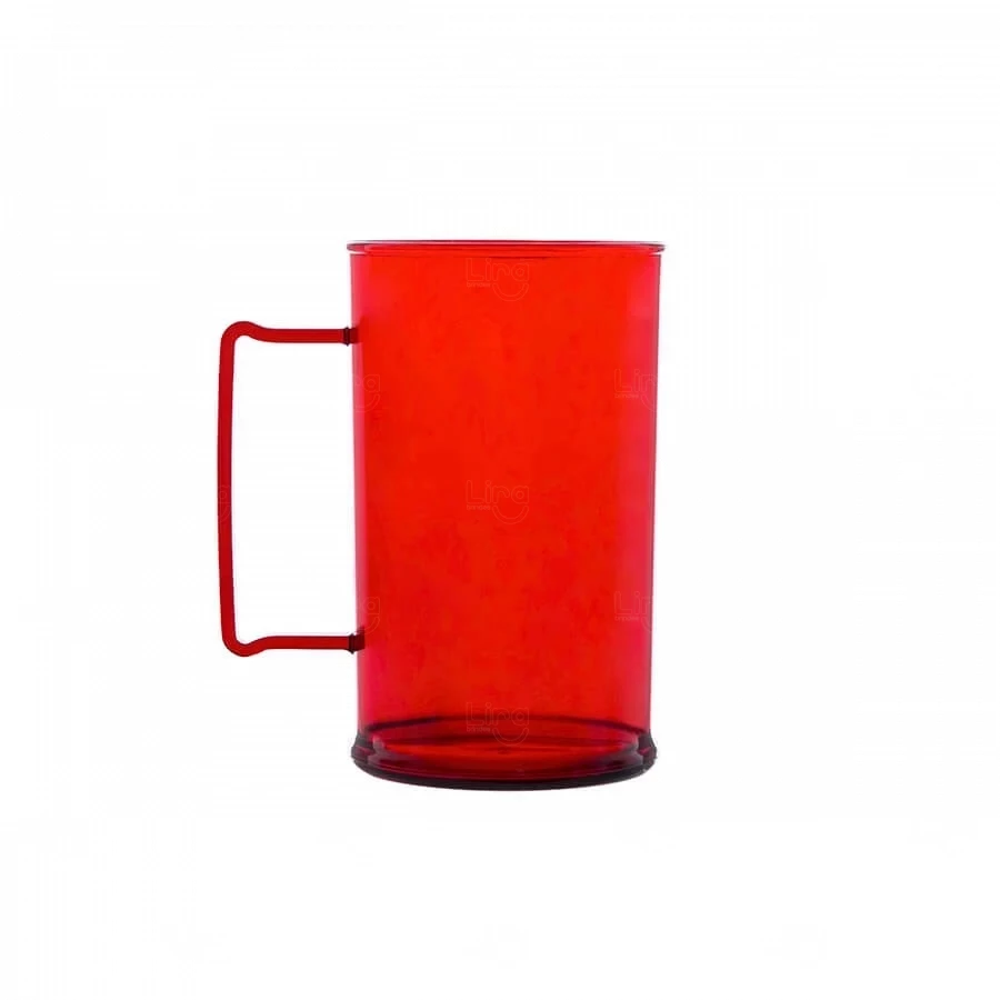 Caneca de Chopp 300ml em Plástico Personalizada 