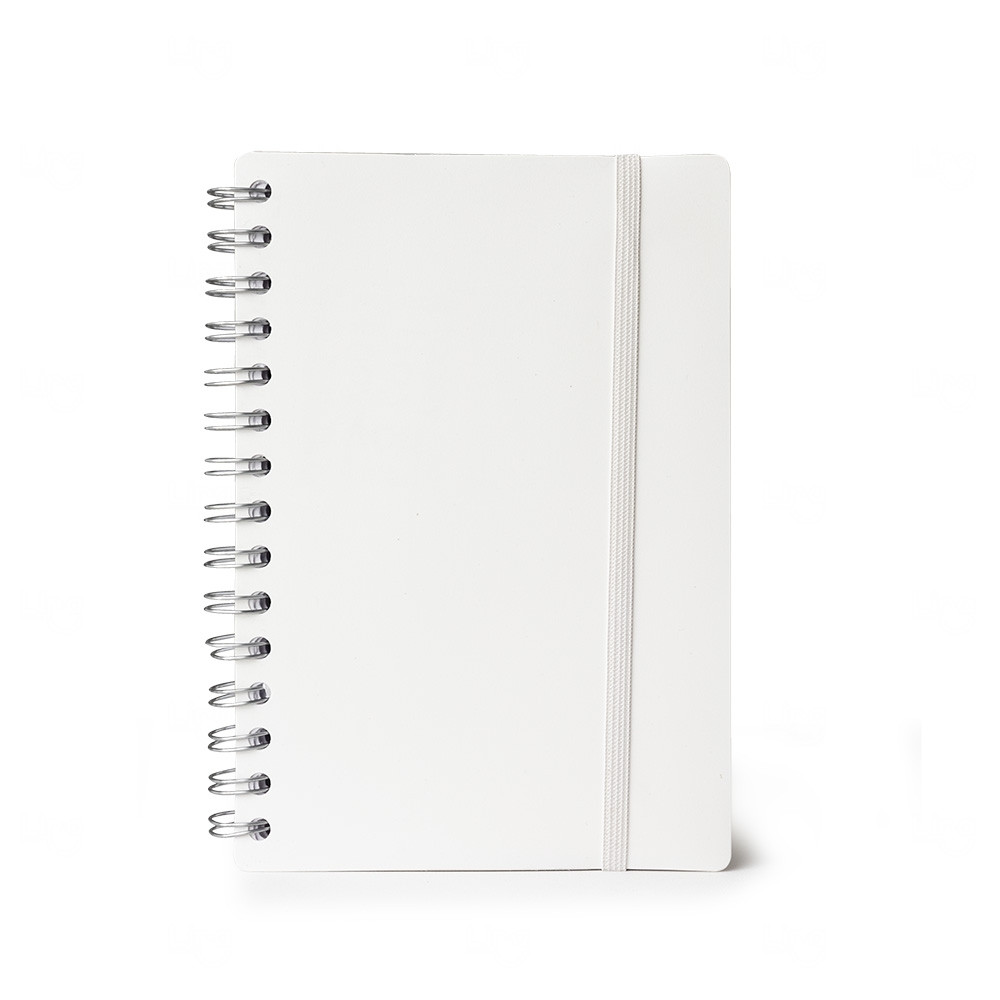 Agenda Diária 2026 com Espiral Personalizada - 20x14,6cm 