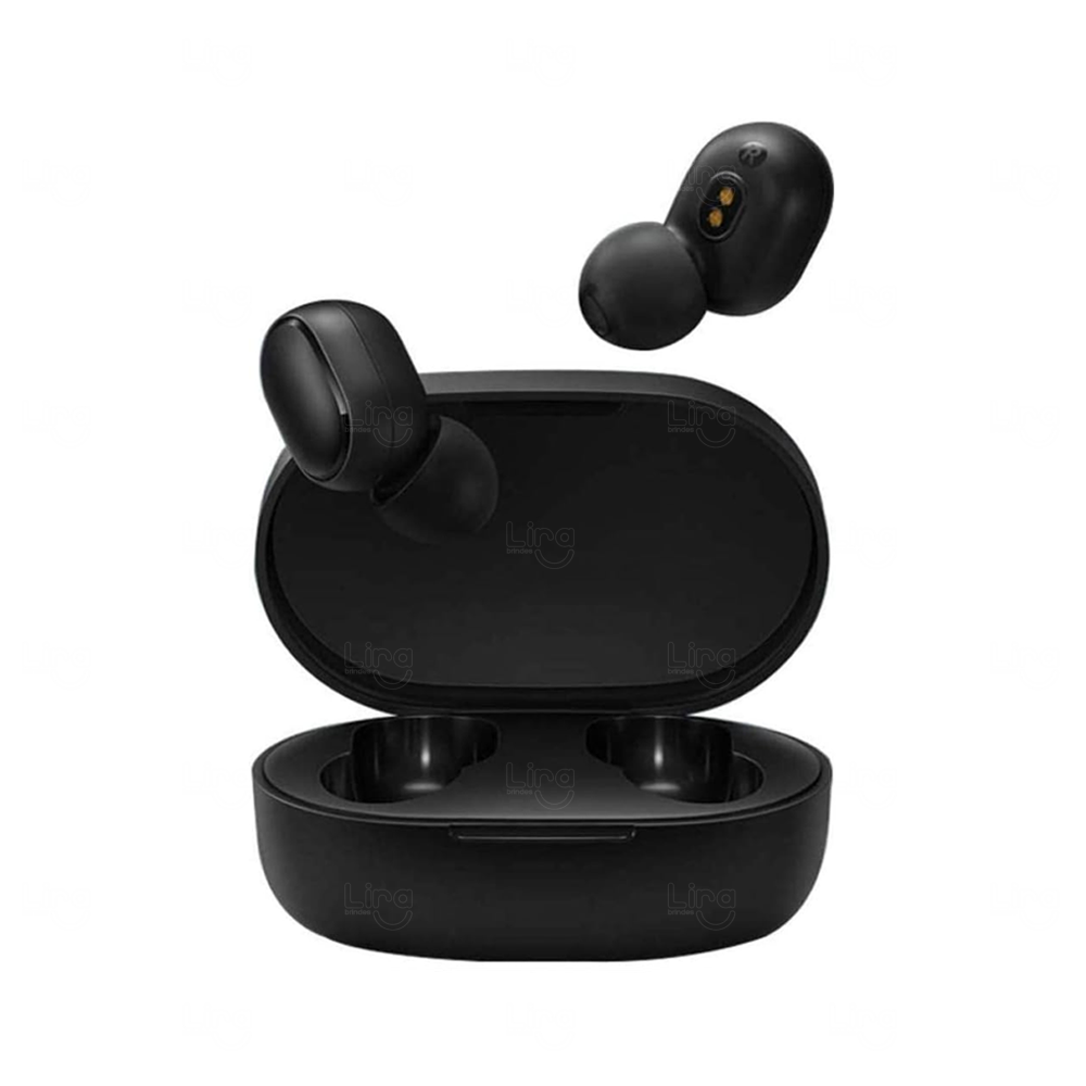 Fone de Ouvido Personalizado AirDots 2 Preto
