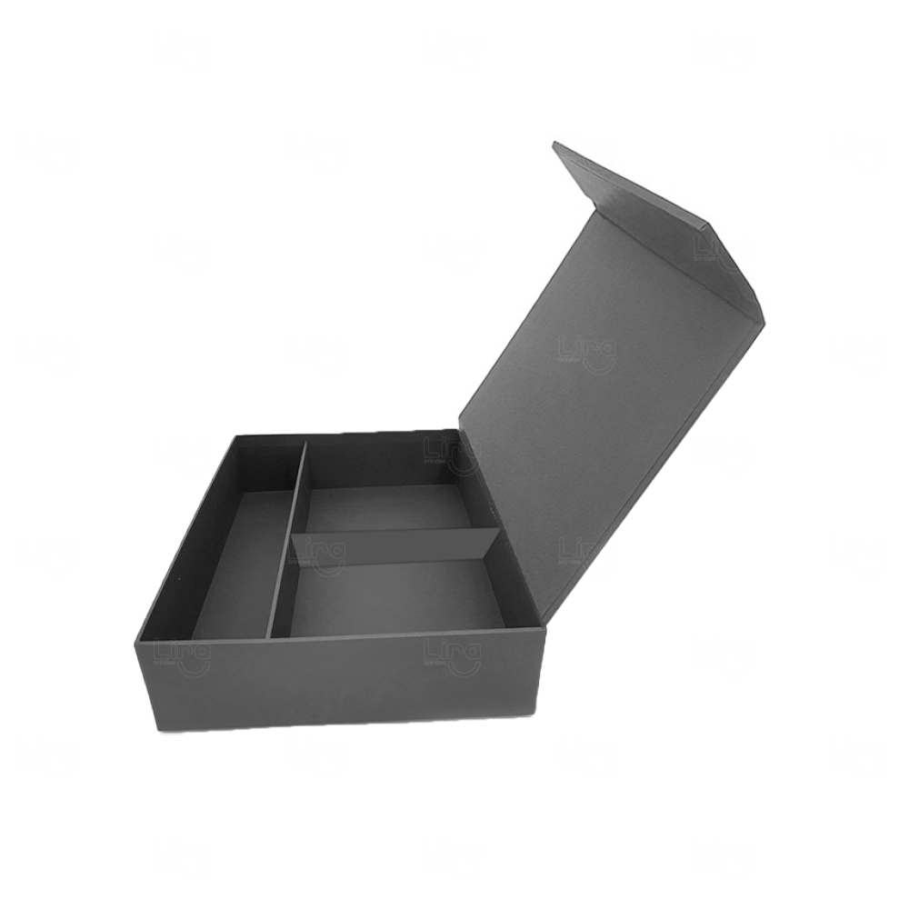 Caixa Cartonada Personalizada 3 Divisórias - 20 x 30 x 10 cm 