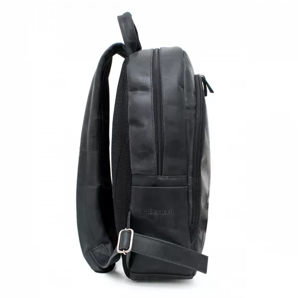 Mochila de Couro para Notebook 15,6" Personalizada 