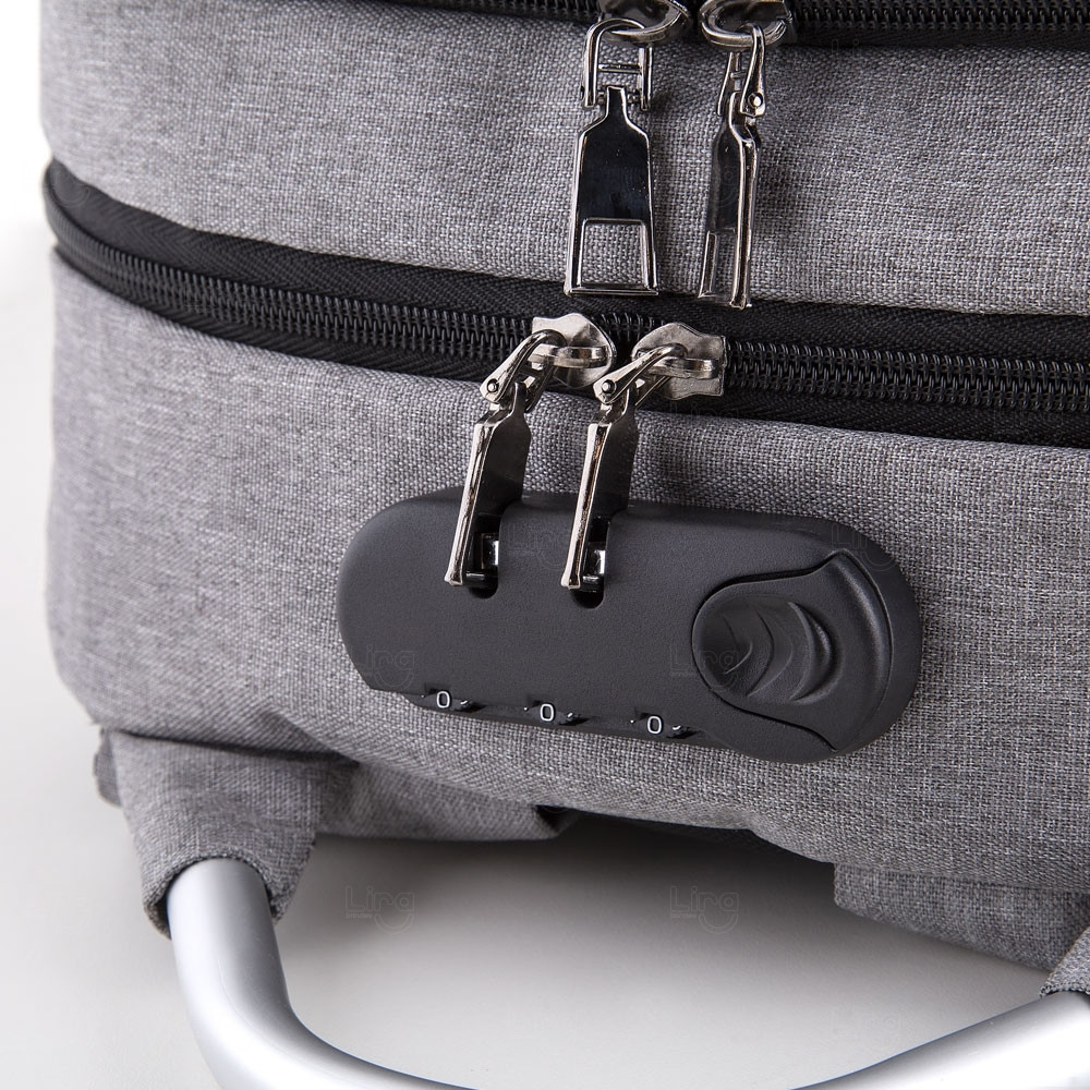 Mochila 22L Anti-Furto com Segredo Personalizada 