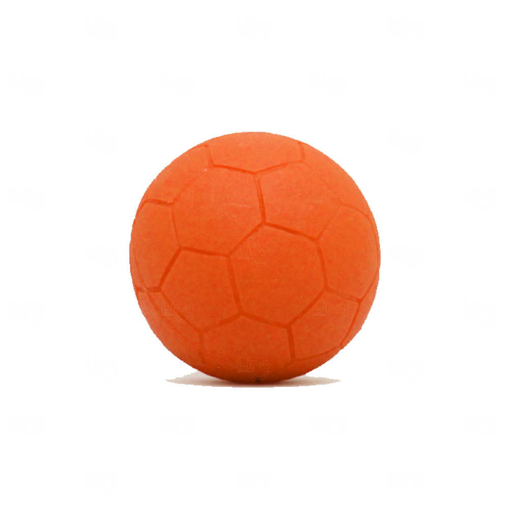 Bolinha de Futebol Personalizada com Gomos Marcados Laranja