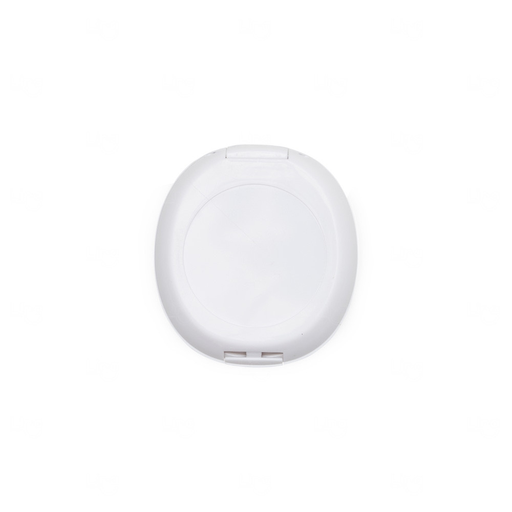 Espelho Oval Duplo Personalizado - 7,5x6,5cm 