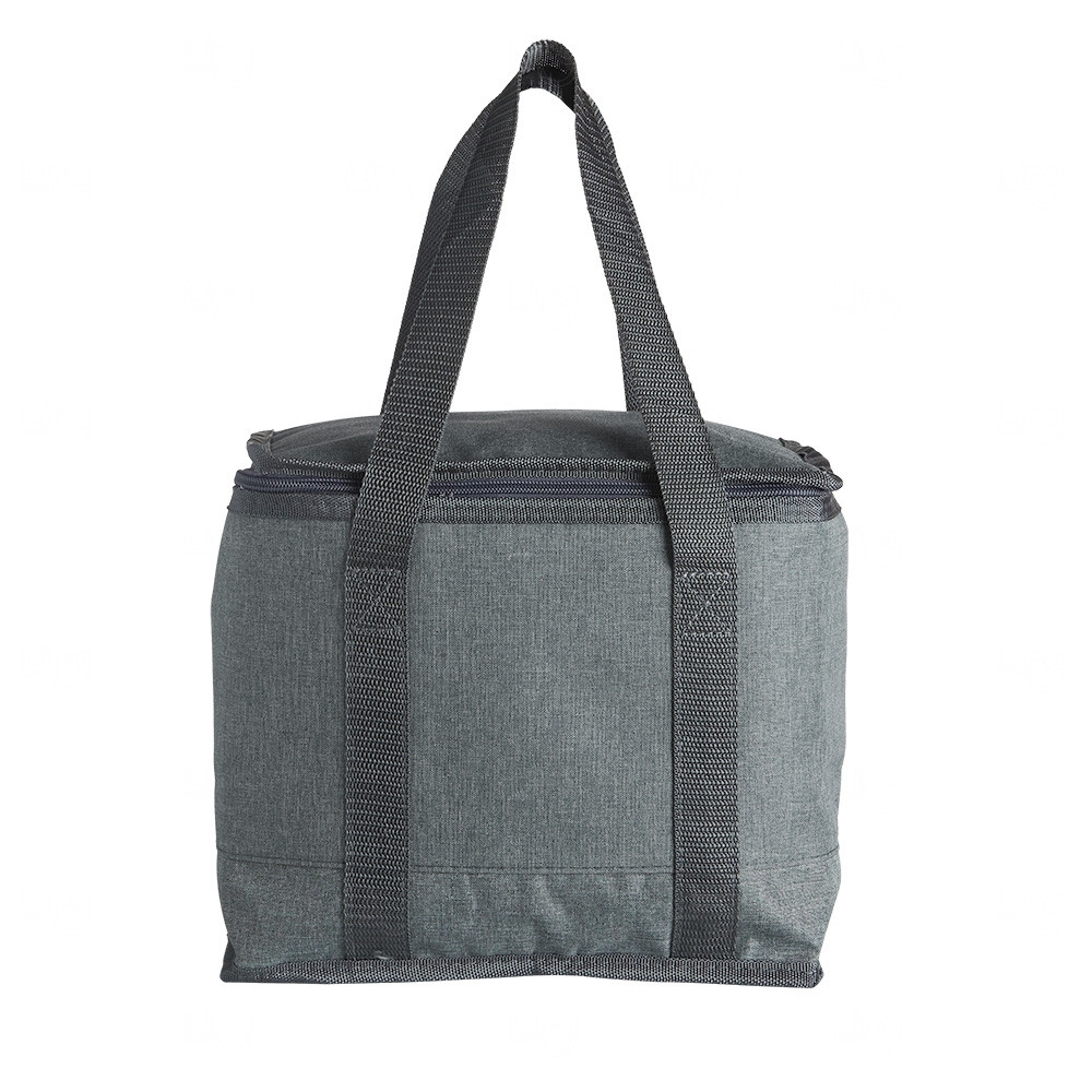Bolsa Térmica 15 Litros em Poliéster Personalizada Cinza