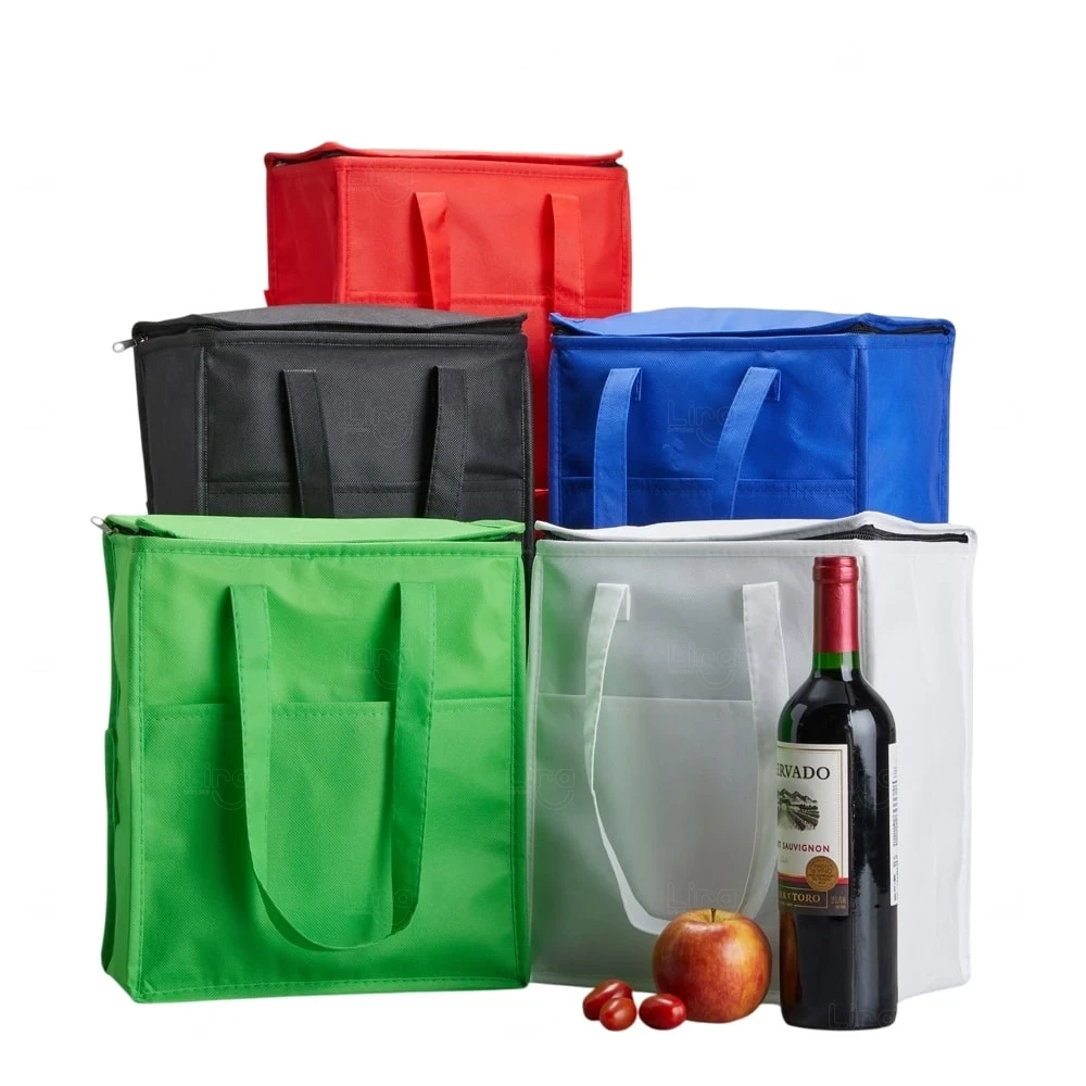 Bolsa Térmica 9 Litros em TNT Personalizada 