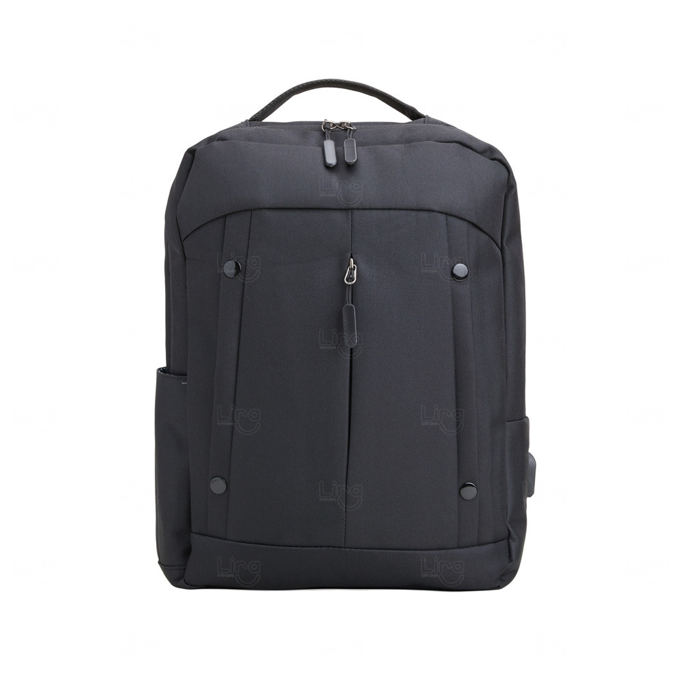 Mochila Nylon 21 Litros Personalizada Preto