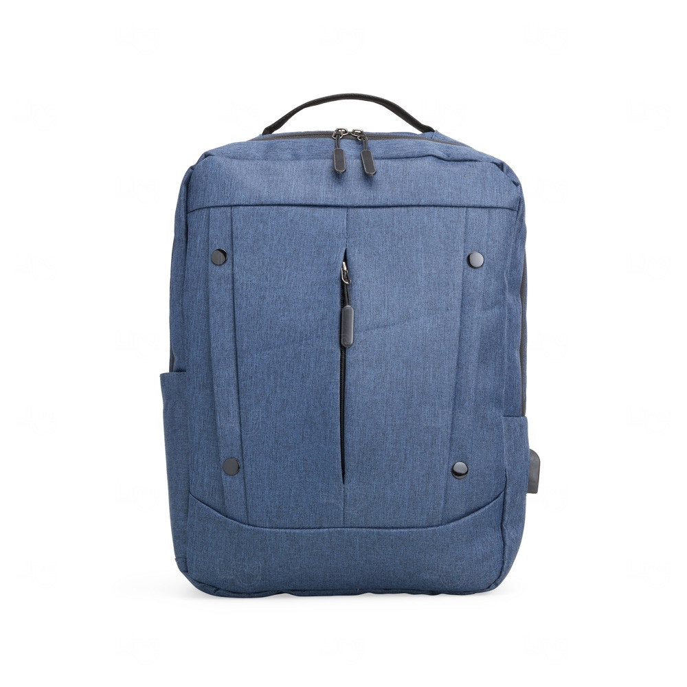 Mochila Nylon 21 Litros Personalizada Azul
