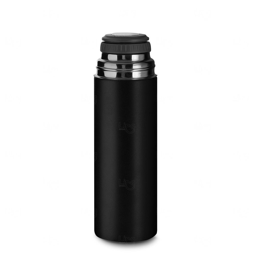 Kit Garrafa Térmica 450ml com Xícaras Personalizada 