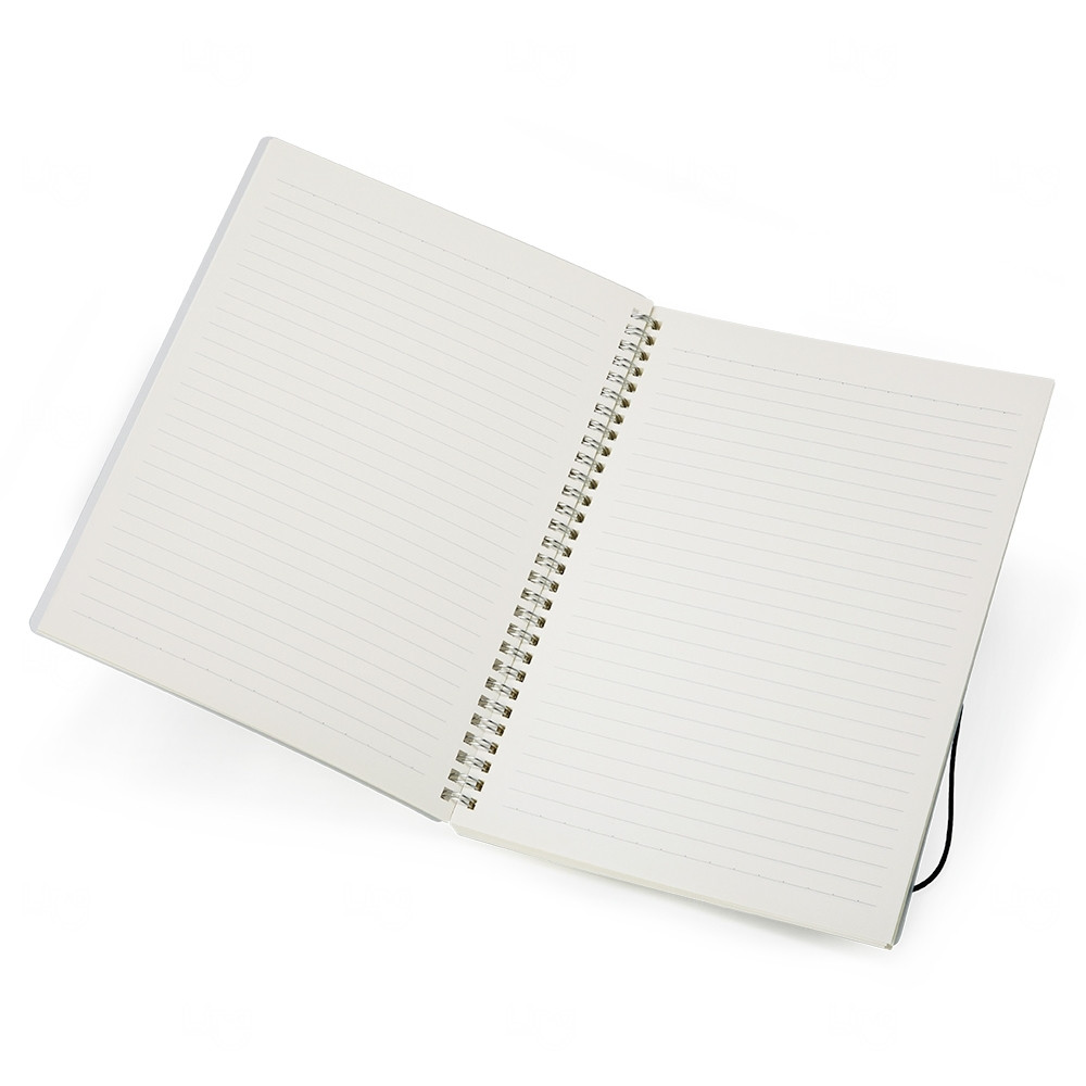 Caderno B5 com Capa Plástica Personalizado - 26 x 19 cm 