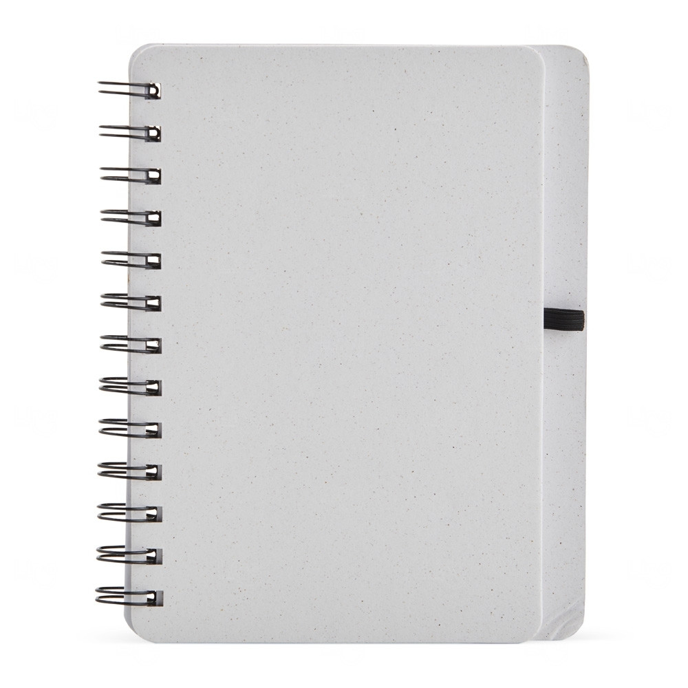Caderneta B6 Kraft com Wire-o Personalizada - 17,5 x 13,5 cm 