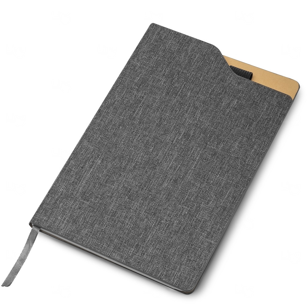 Moleskine Personalizado RPET - 21,3 x 14,7 cm Cinza
