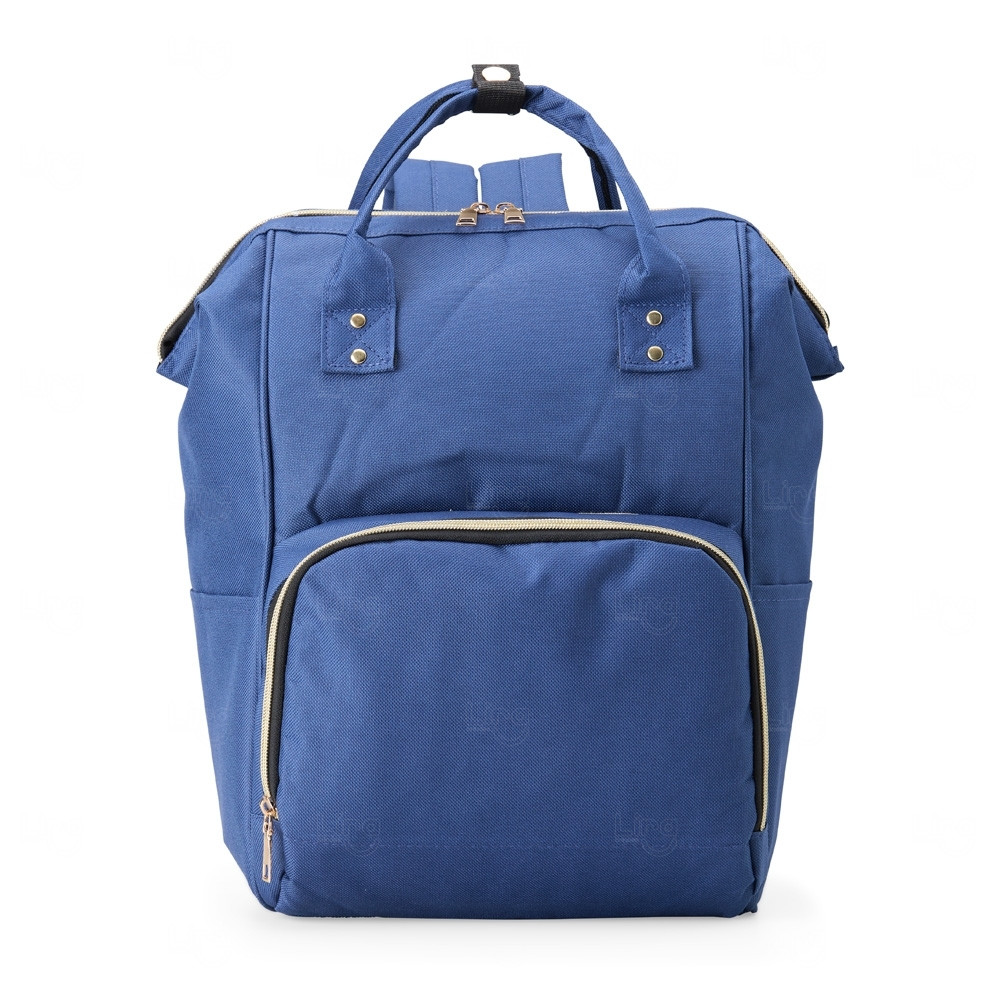 Mochila Feminina em Oxford 19L Personalizada Azul