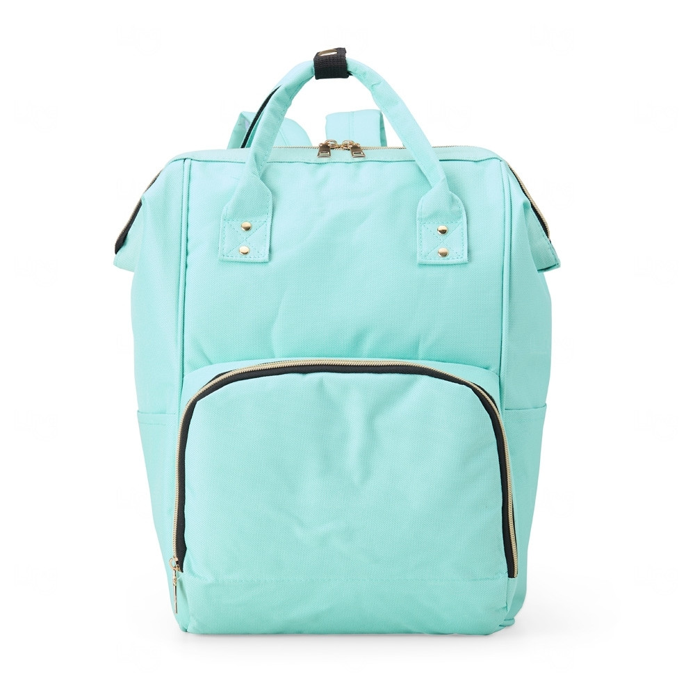 Mochila Feminina em Oxford 19L Personalizada Verde